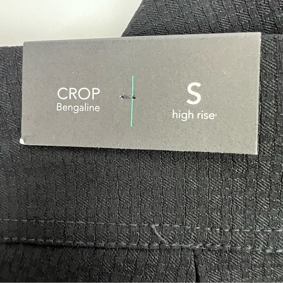 NWT Maurices Women’s Career Pull On Pants Sz Small Black High-Rise Crop Stretch - Picture 7 of 15